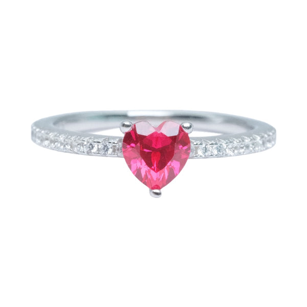 True Love Heart Cut Ring